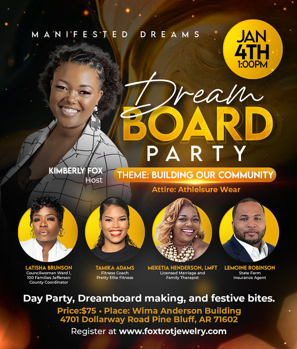 Manifested Dream Board Party 2025!